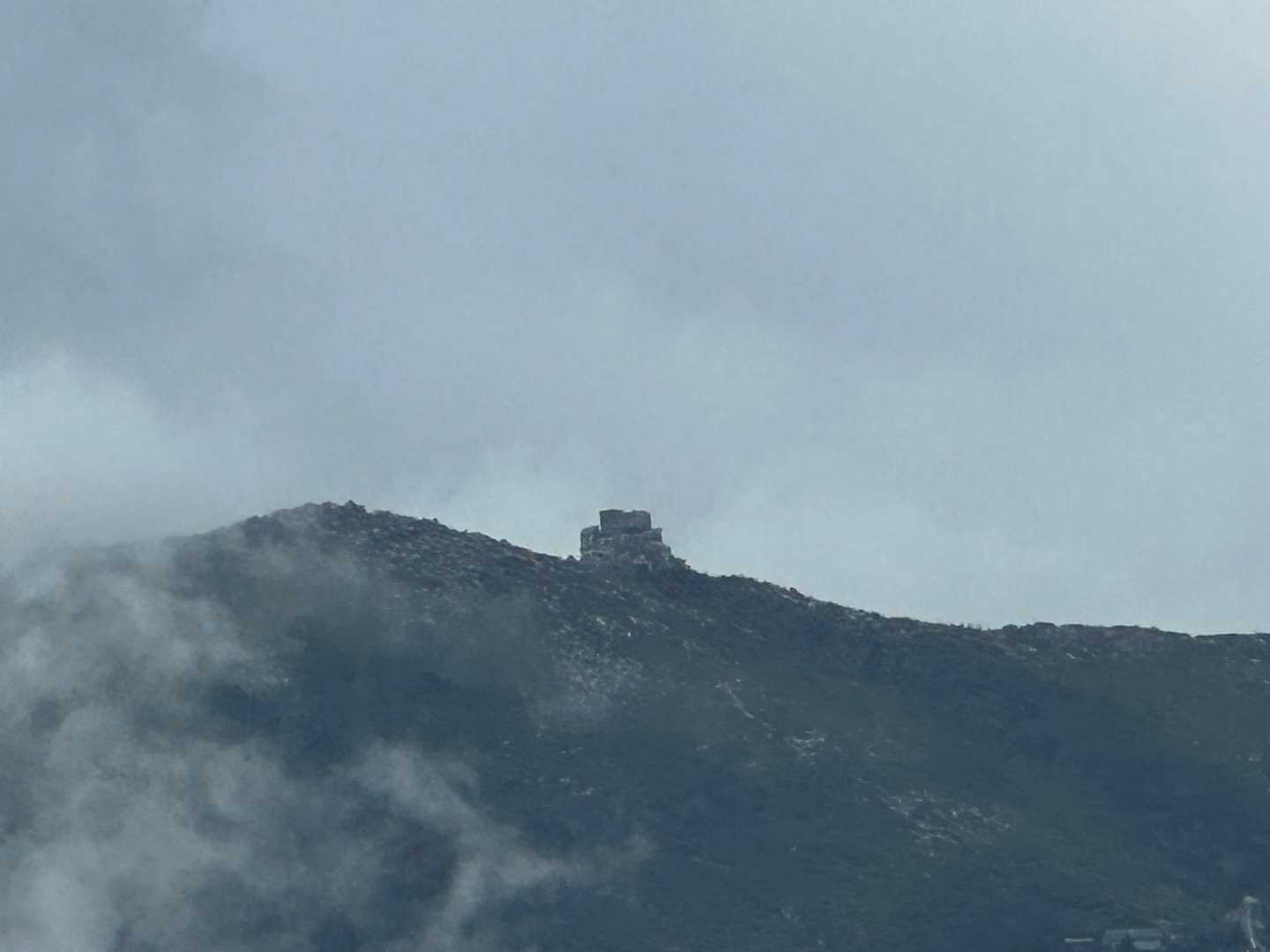 あれは金峰山の五丈岩🪨
