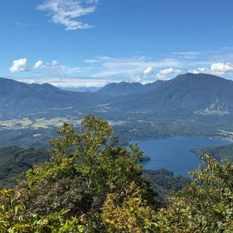 野尻湖と北信五岳の3つ、この景色は必見です👍