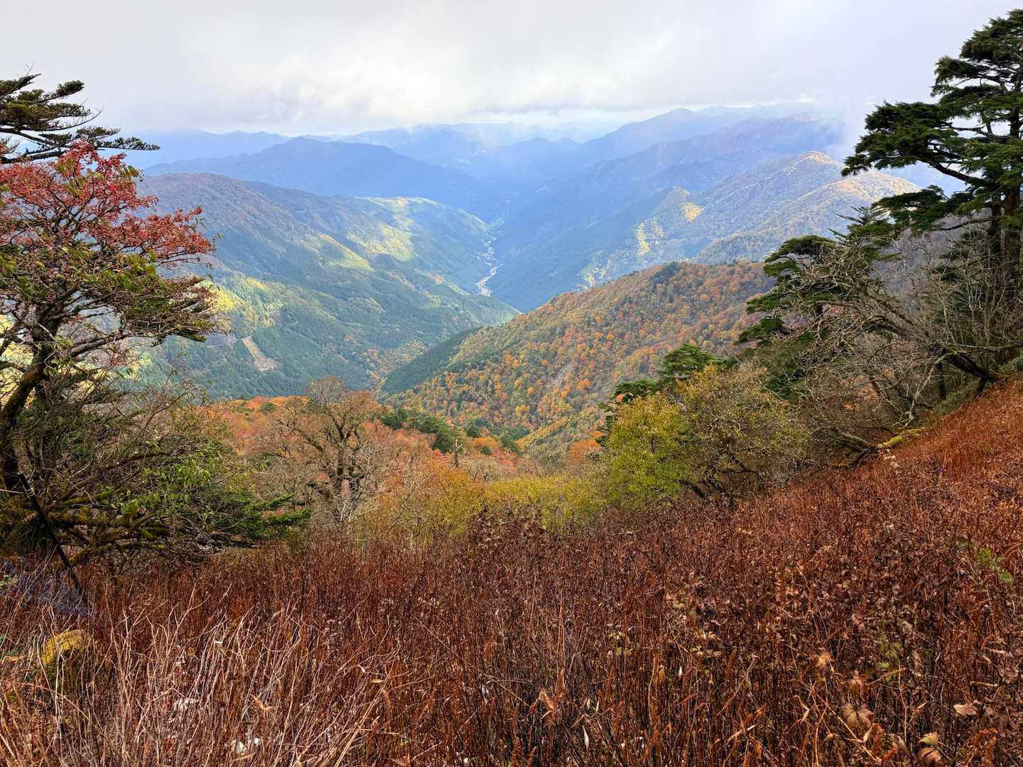 これが四国の山々…感動