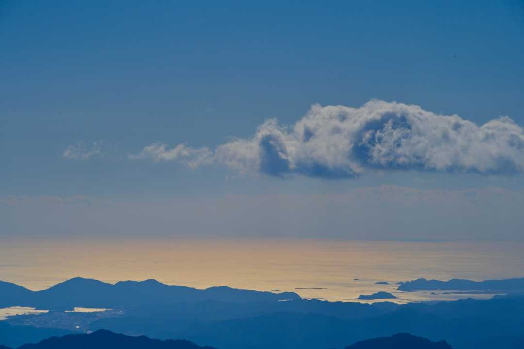 鬼の目山からの日向灘