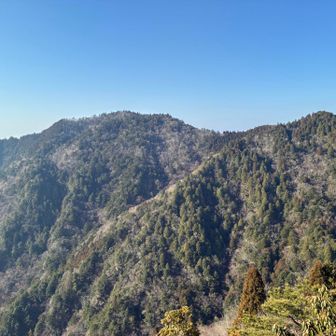 天狗岩から南西方面