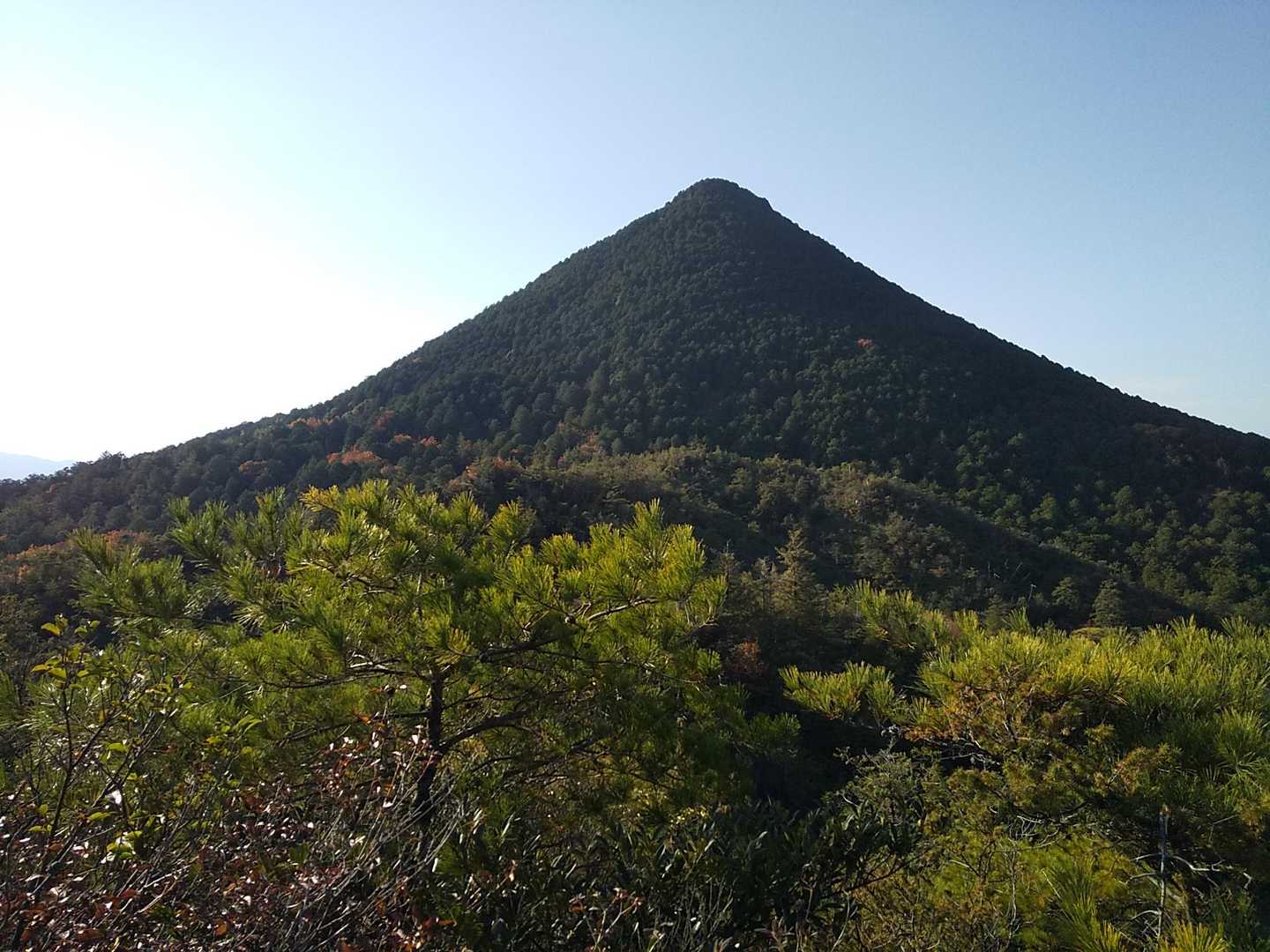 一番美しいと思ったアングルの三上山