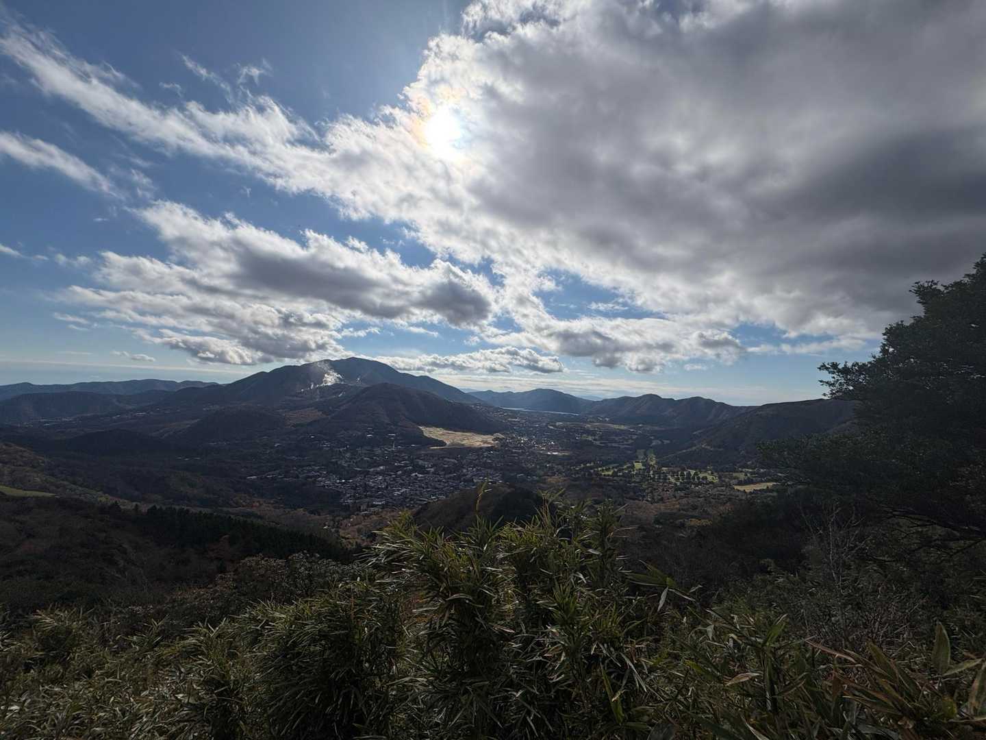 金時登山口バス停-金時山登山口-金時山-長尾山-乙女峠-姥 縦走コースの写真