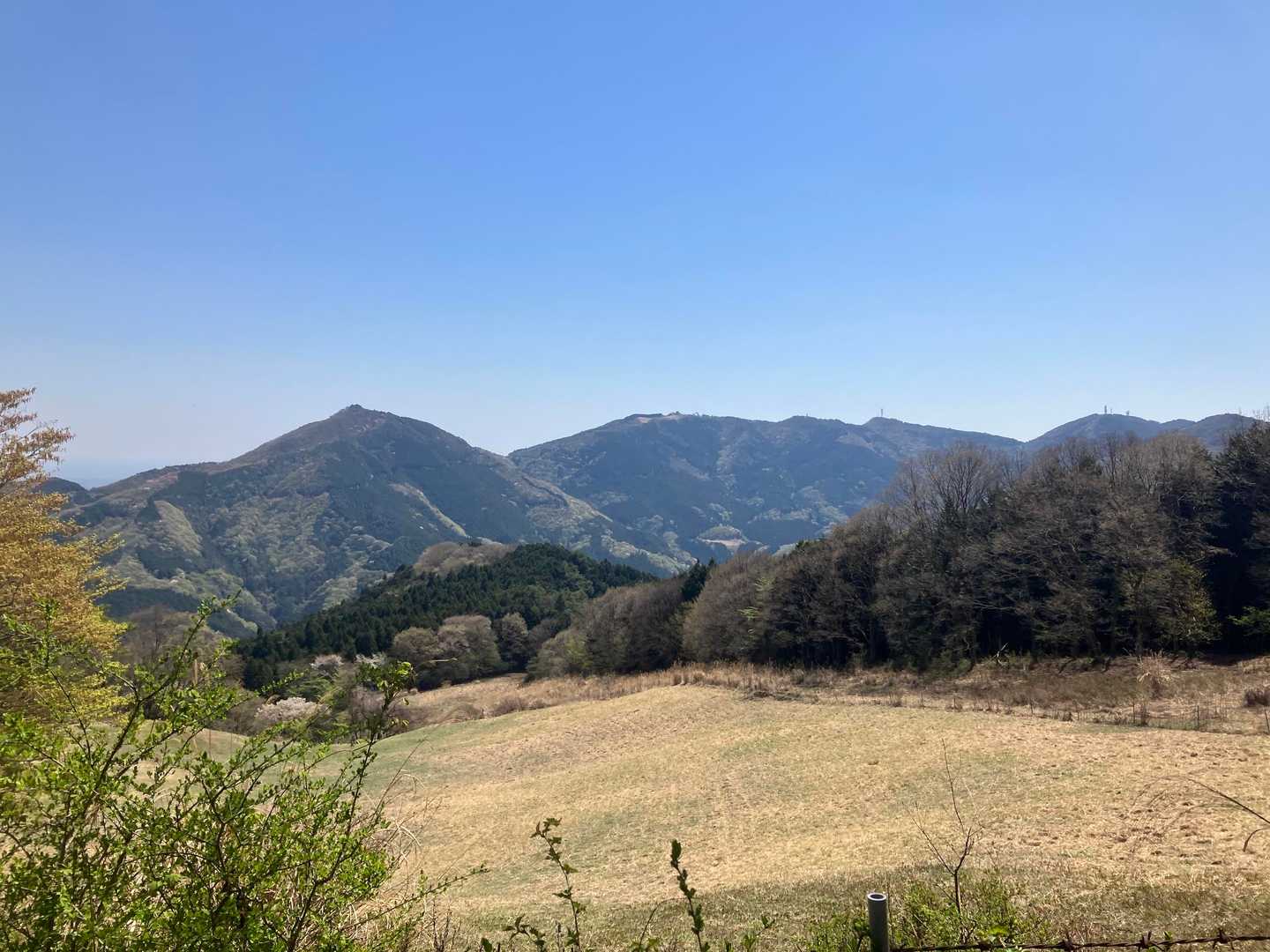 橋場バス停-大霧山登山口-大霧山-旧定峰峠-定峰峠-白石車 縦走コースの写真