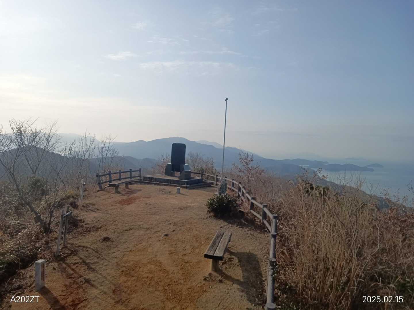 山頂からはナイスビューありました✨