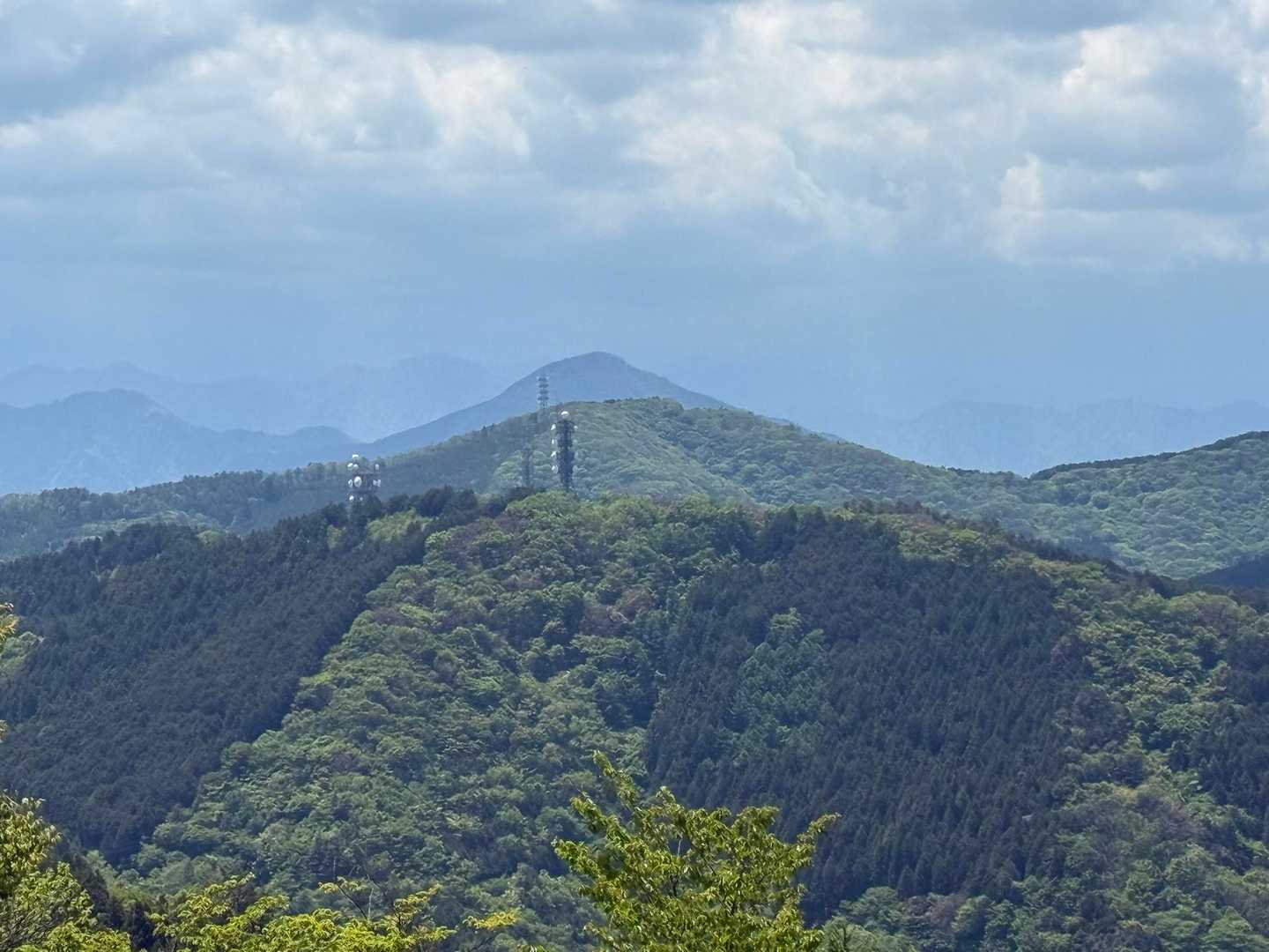 剣ヶ峰-堂平山 往復コースの写真