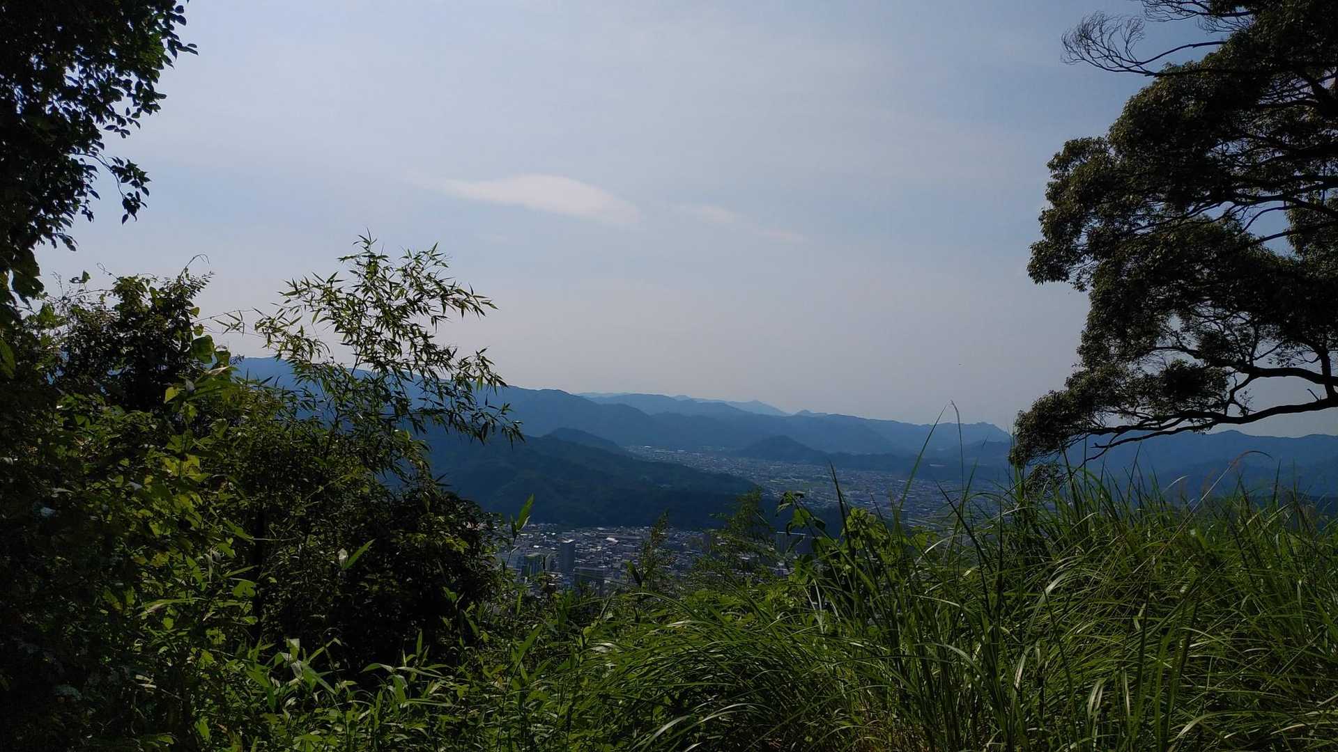 東屋　眺望