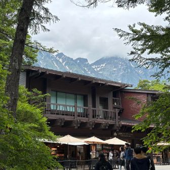 Japanese Alps の名に相応わしい雰囲気♪
