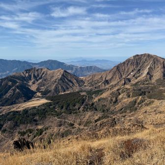 さらに奥の方にも目立つ地形が