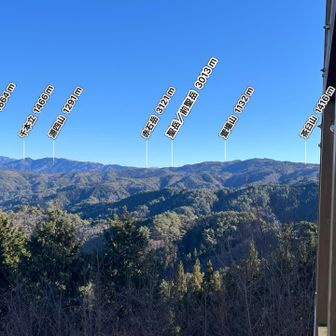南アルプスだ！
三河方の山に来ると
南アルプス見えますね🏔️