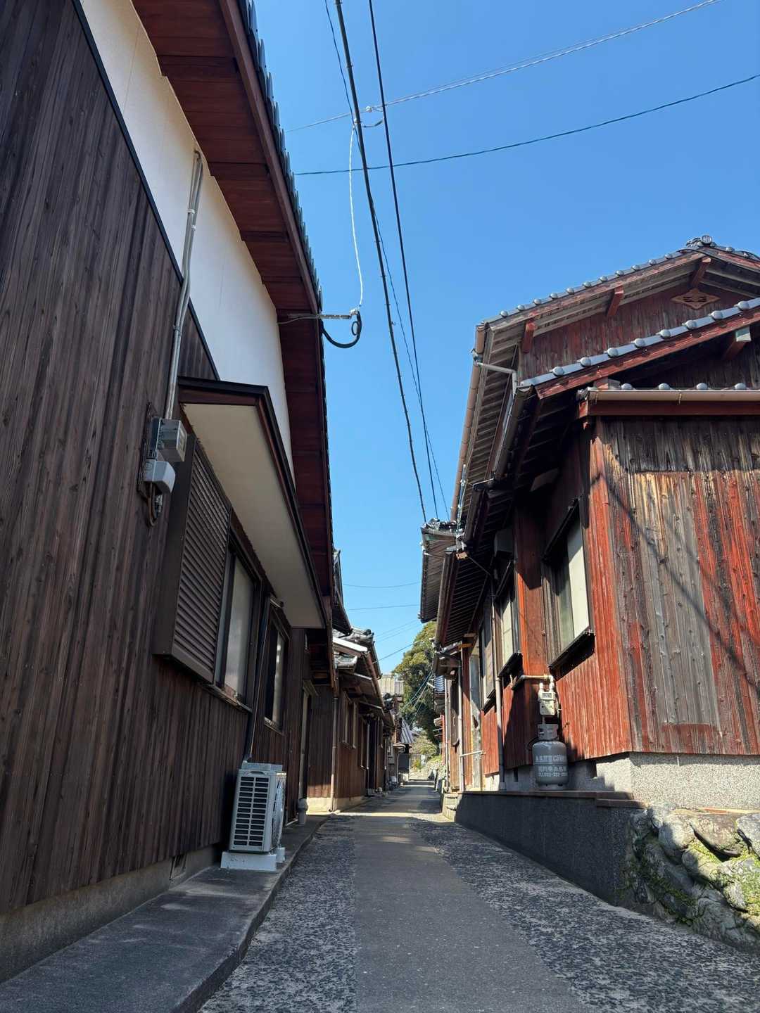漁村らしい路地
趣があり素敵