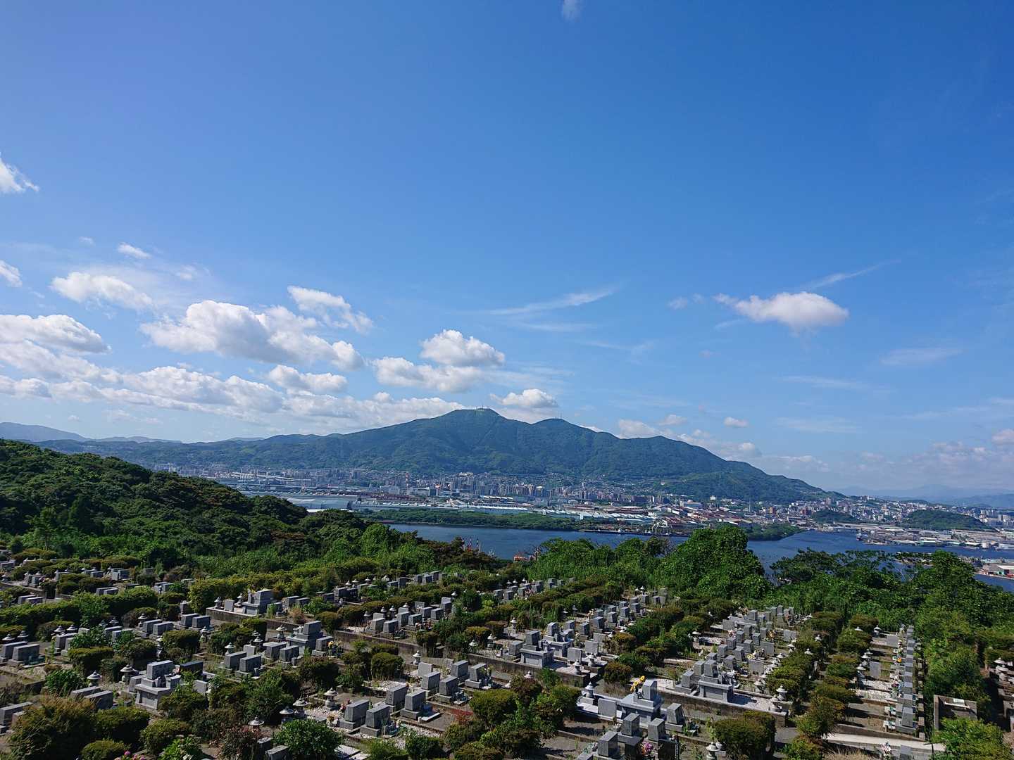 皿倉山と八幡製鉄所