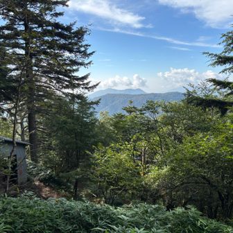 五号目の小屋
まだ半分