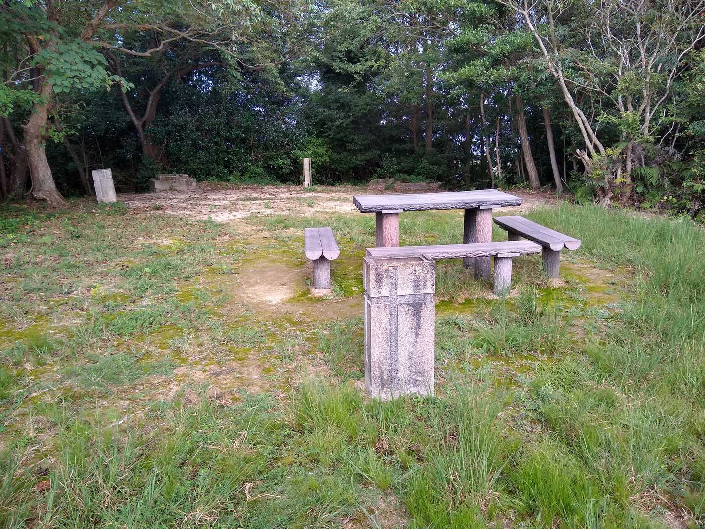 山頂です