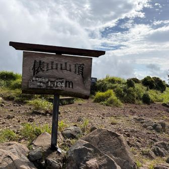 山頂！
この風景よくフォロワーさんの山行日記で見てた。
やっと俵山に登れた✨