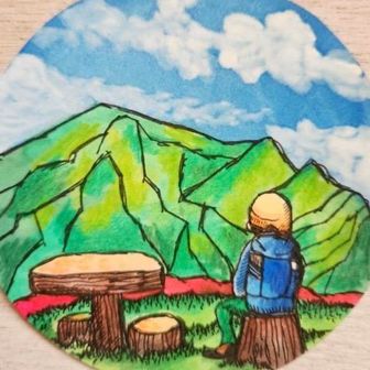 僕の山登り（中2）
