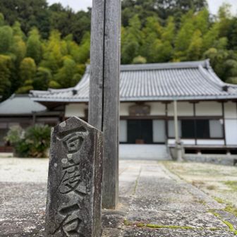 待ち時間で麓のお寺。
御百度参りだ。
しないけど。