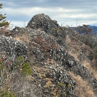 1番高いところが茨城のジャンダルム