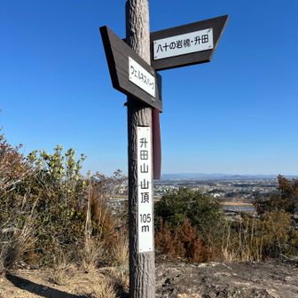 升田山、とーちゃく🙂