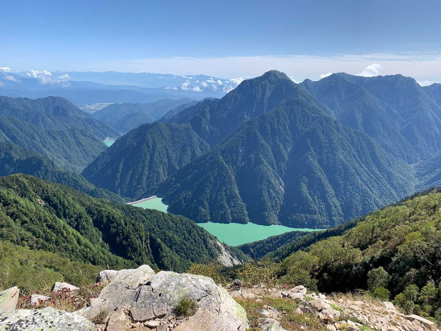 野口五郎岳-東沢乗越 縦走コースの写真