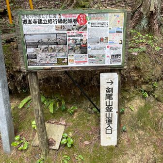 ようやく登山口まで降りてきました…