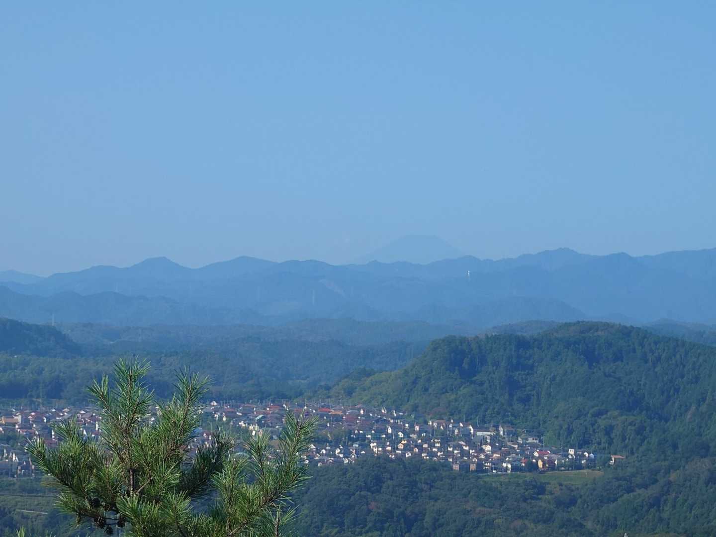 うっすら見えました🗻
