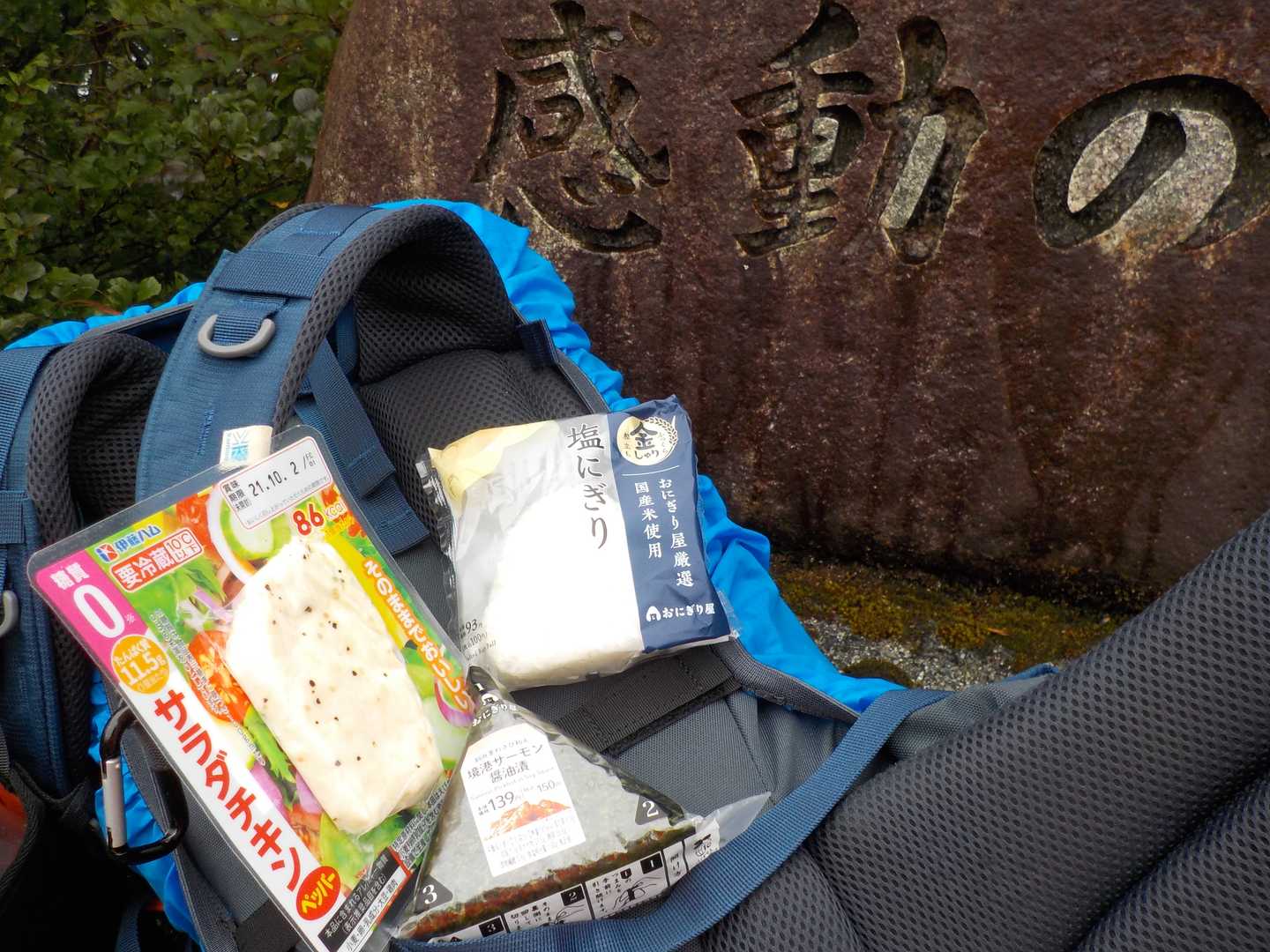 休憩

ホントは三平山で食べて
金ヶ谷山まで進むはずでしたが
ここで帰ります