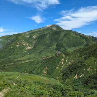 こっちからみた南竜ヶ馬場も良い