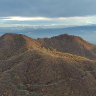 日が差してきて紅葉がきれい🍁