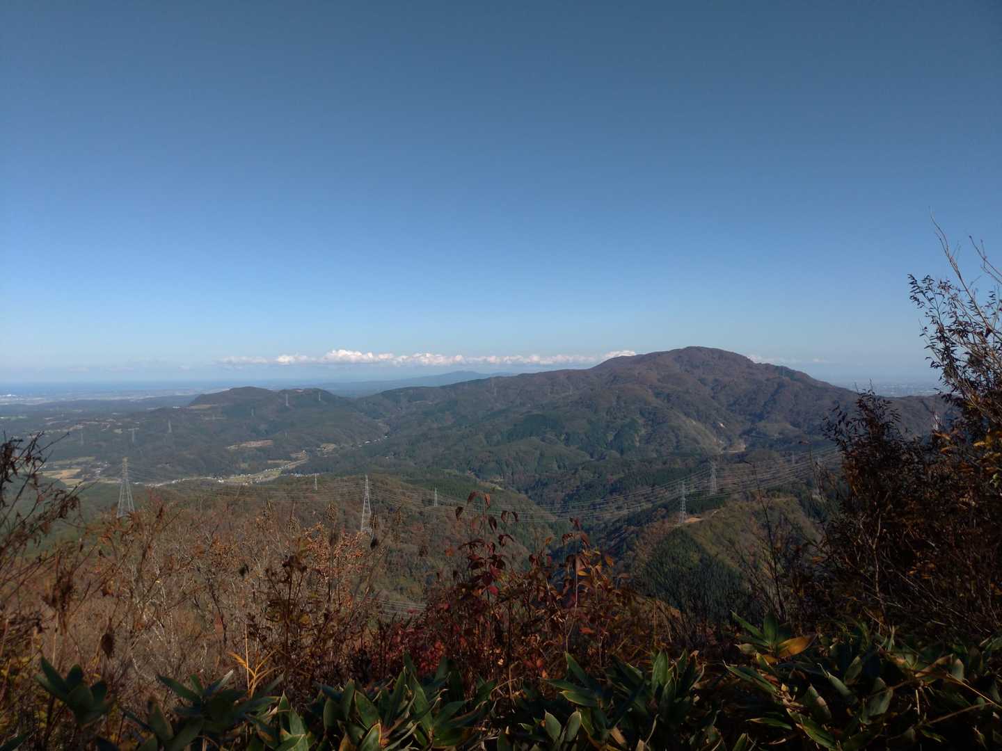 医王山かな？景色良し！