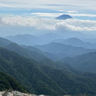 富士山が顔を見せてくれました🙏🏔️