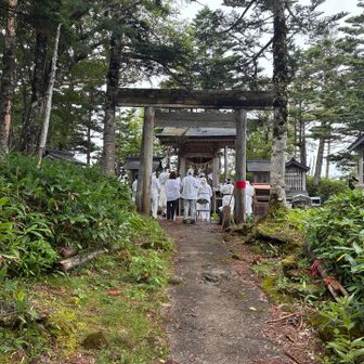 三笠山とおちゃこ🎵
白装束の方々が三笠山神社⛩️でお参りされてました