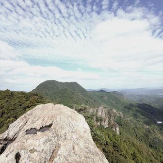 天童岩〜青螺山方面