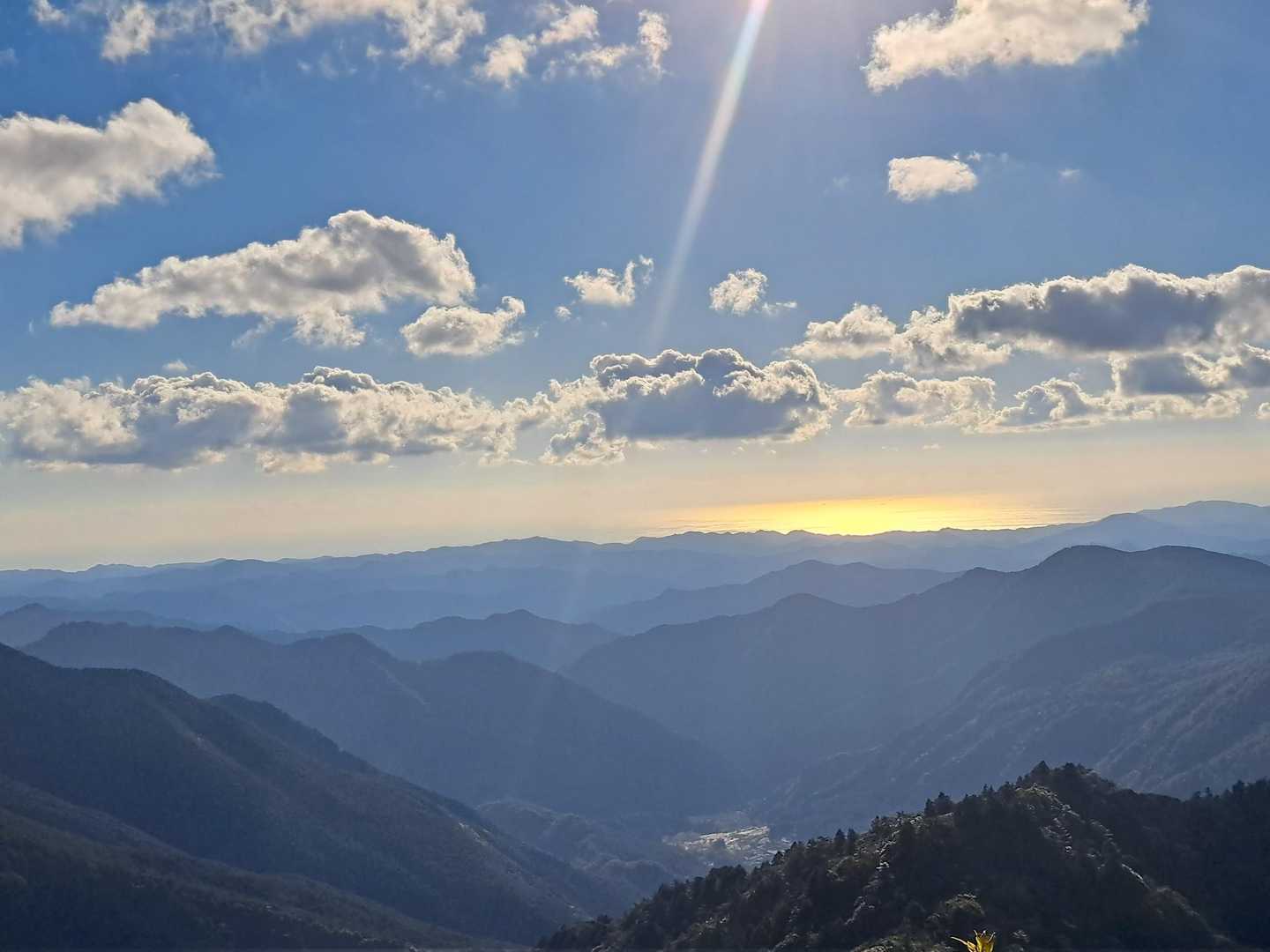 太平洋まで見渡せました💫