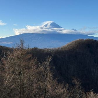 天下茶屋さんから御坂峠経由して大沢山へ