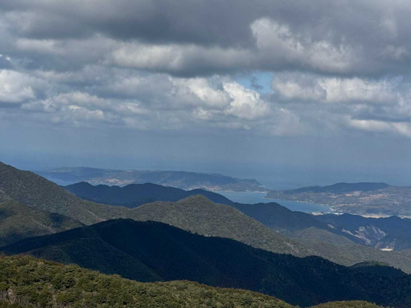長門市と青海島方面