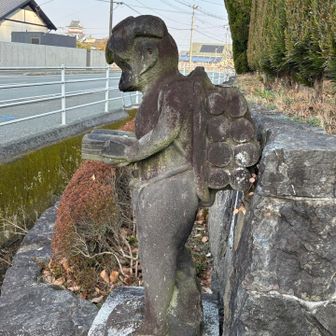 カッパ？
二宮金次郎さん⁇