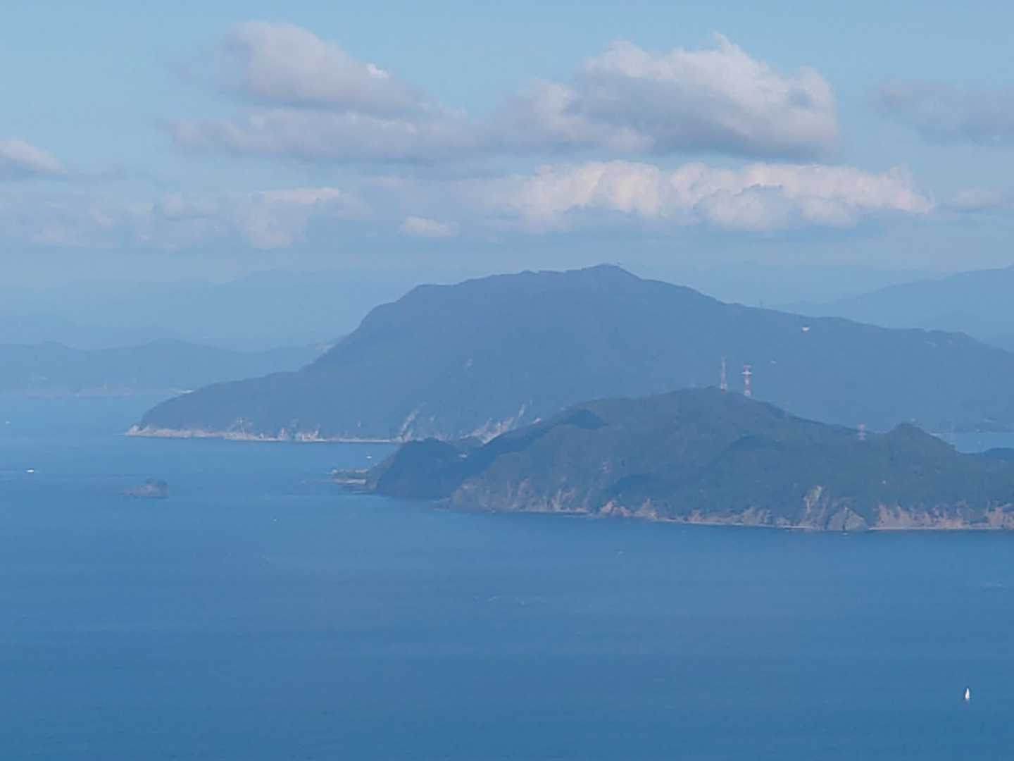 久須夜ケ岳と蘇洞門