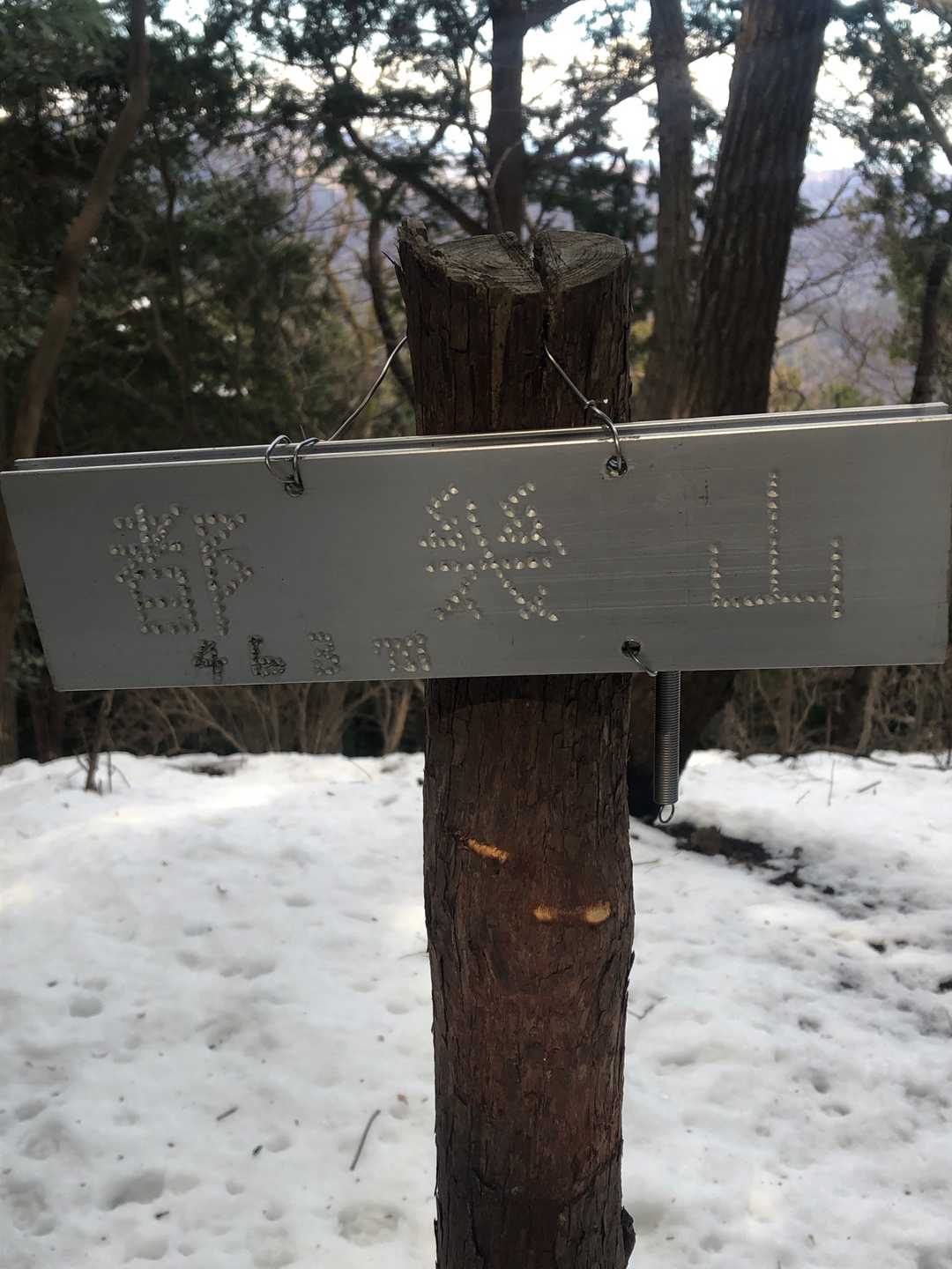 都幾山着きました。