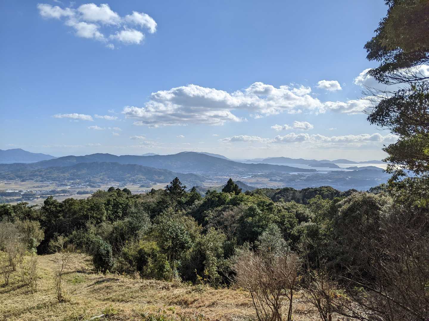 石城山 往復コースの写真