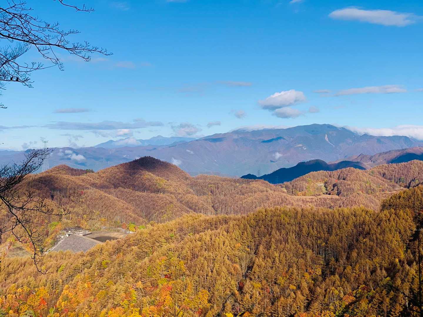 牛奥ノ雁ヶ腹摺山 往復コースの写真