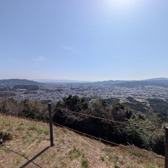 岩屋山の景色は良き