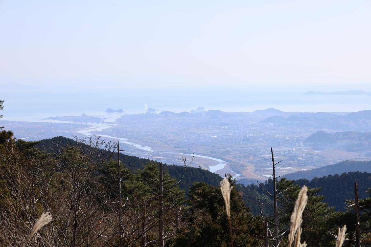 如意輪寺-中津峰山 往復コースの写真