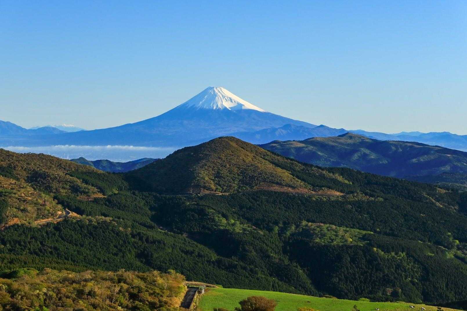ちょいアップめの富士山