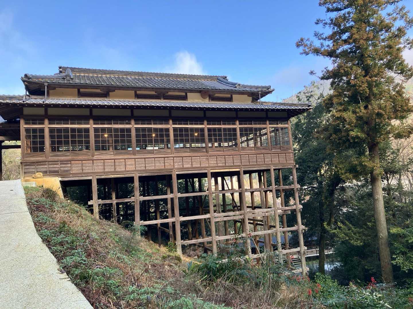 ここが見たかった、参籠殿。
