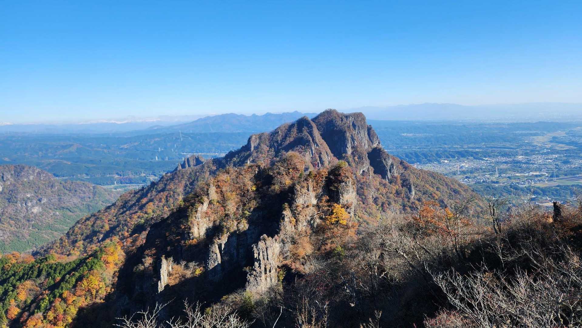 妙義神社 一の鳥居-妙義神社総門-白雲山登山口-大のぞき- 周回コースの写真