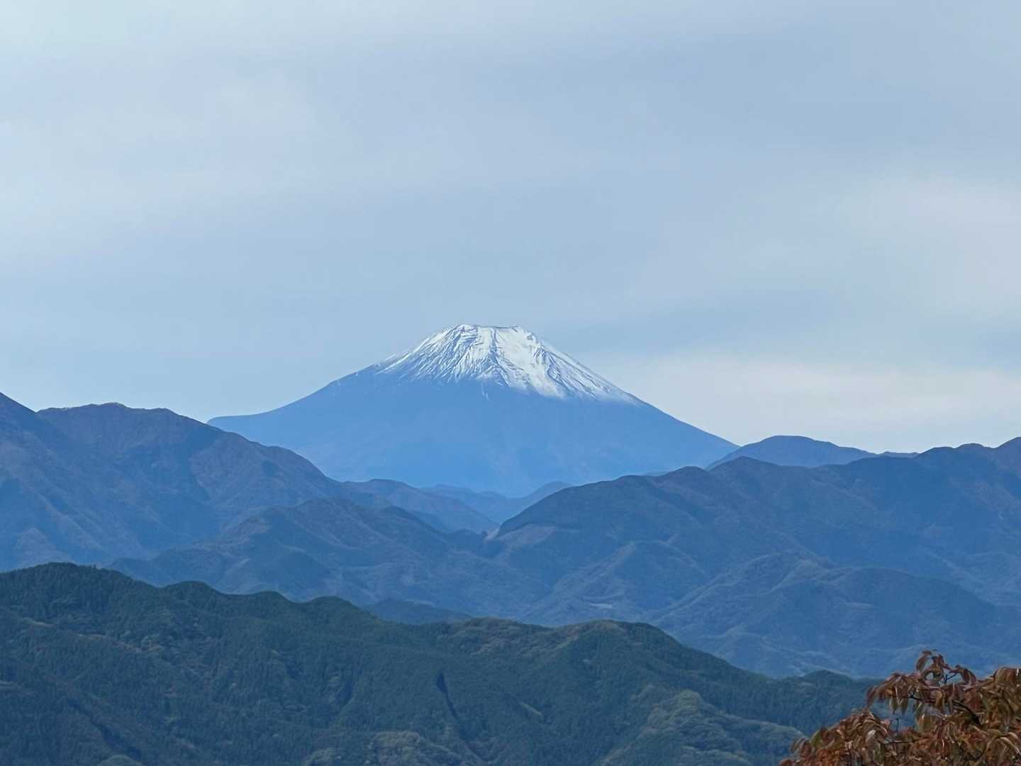 小仏バス停-景信山登山口-ヤゴ沢作業路登山口-小仏峠-城山 縦走コースの写真