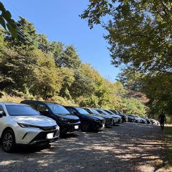 無事に下山🙌『林』のデジタルバッジGET🙌

🅿️から次の目的池へと行こうと少し車を走らせた所で、道路にめちゃくちゃ大きなツノを持った鹿がいました🦌😲
スマホは間に合わず💦帰宅してからドラレコをチェックしたけれど映ってなかったです🥲ｻﾞﾝﾈﾝ