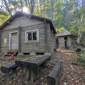 ここにも避難小屋

