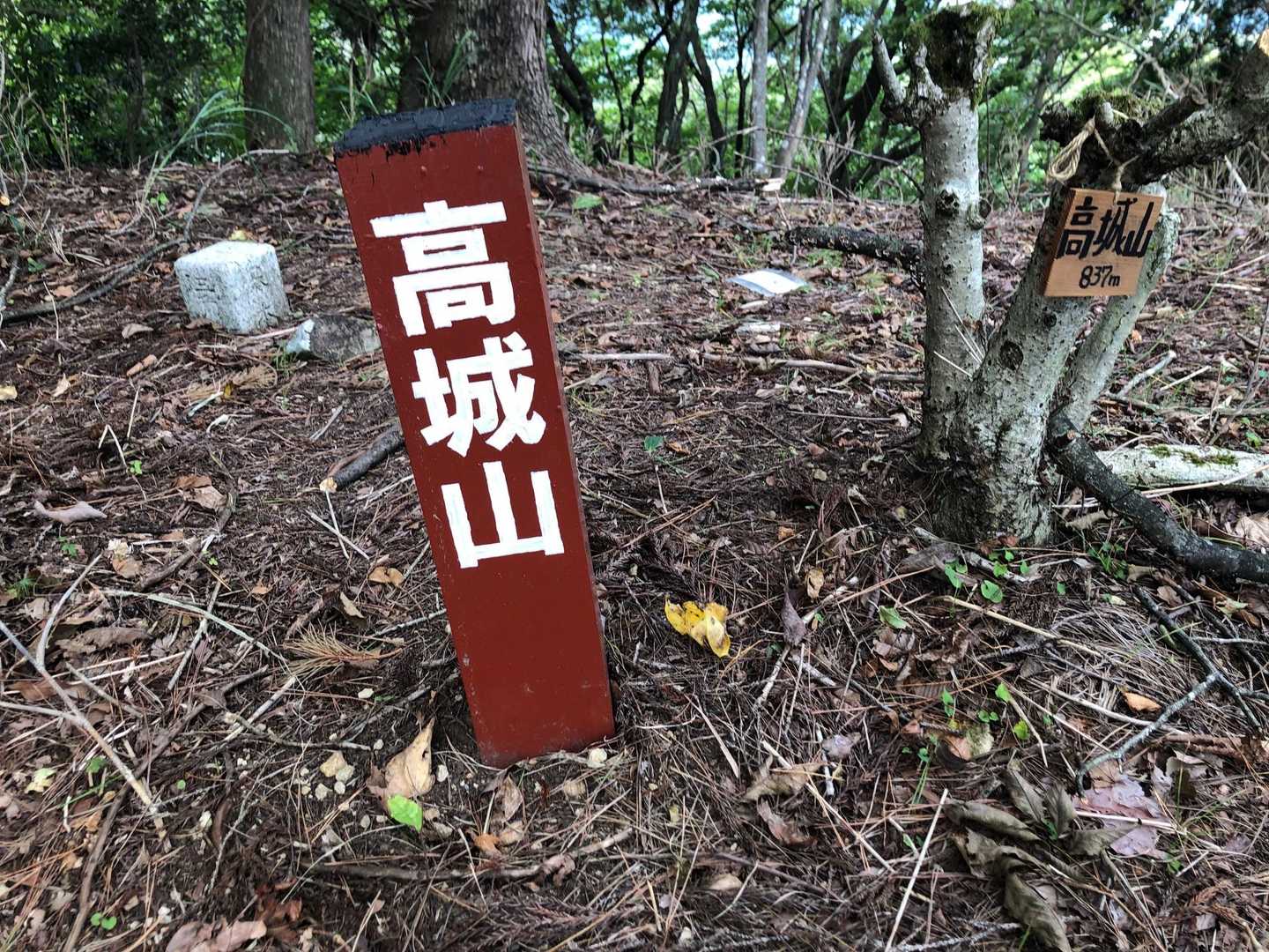 YAMAPチェックして山頂ゲット😉